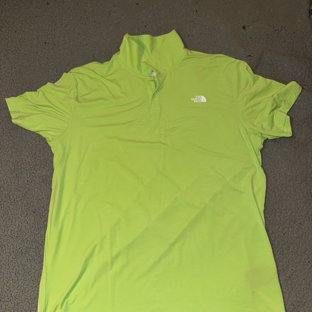 The North Face Men’s Bright Green Short Sleeve Tee